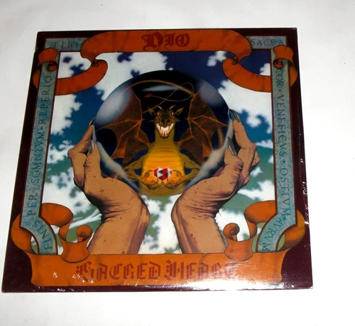 DIO SACRED HEART Original 1987 press SEALED LP  NEW OLD STOCK