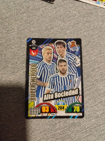Super Héroes Alta Sociedad Adrenalyn 2017-2018 17-18 #439 Real Sociedad