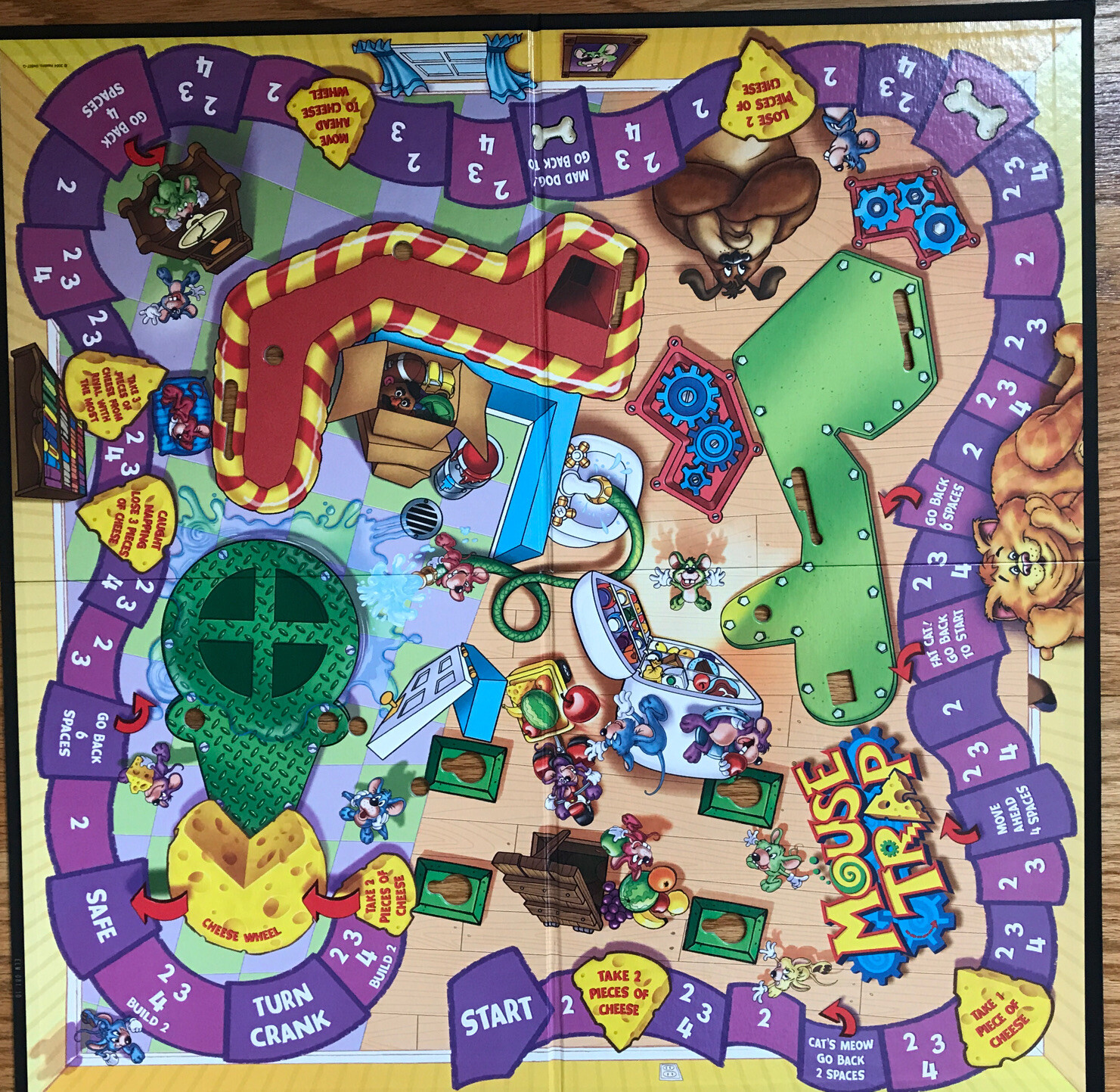 Milton Bradley Guesstures Charades Fun Party Board Game 1218b for sale