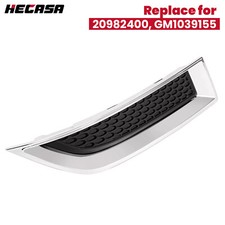 Chrome Front Right Upper Bumper Fog Light Cover Grille For 2013-2016 Gmc Acadia