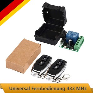 Universal Garagentor Tor Fernbedienung Komplett Set mit Handsender