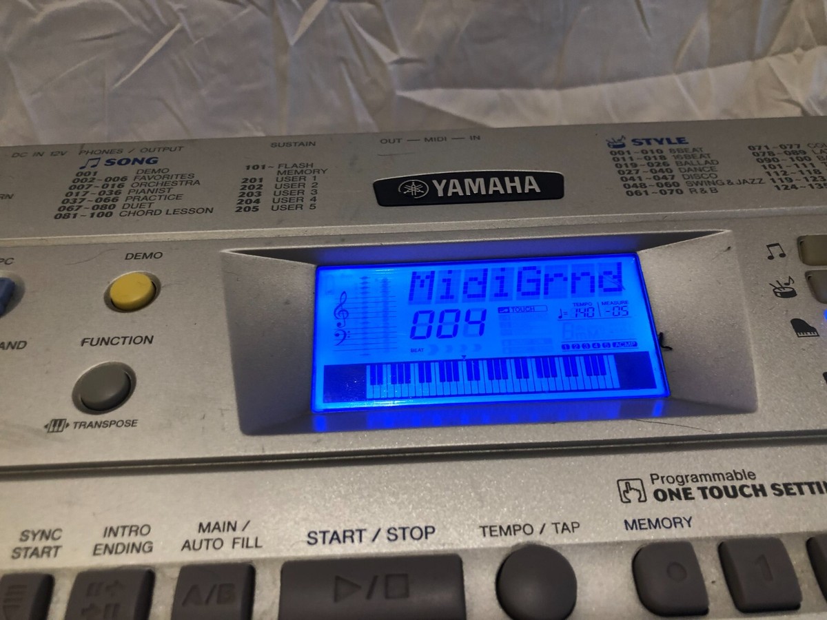 Yamaha PORTATONE PSR-290 キーボード 中古 Yamaha PORTATONE PSR-290 キーボード 中古 - メルカリ