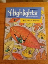 Highlights For Children Magazine- Fun With a Purpose - Vintage Sept. 2002
