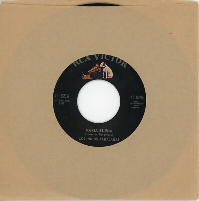LOS INDIOS TABAJARAS Maria Elena / Jungle Dream 1963 RCA VICTOR 7'' 45rpm Latin