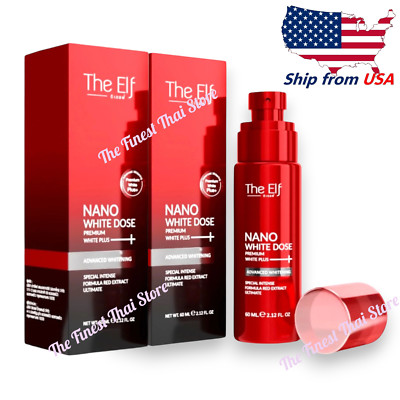 The Elf Nano White Dose Serum Fast Nourish Skin 60 ml pack of 2 bottles