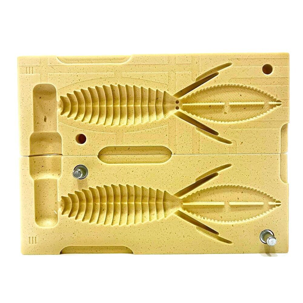 Fish Bait Mold Model T02 Soft Plastiс Lure Making Injection Mold Do-It  Fishing Lures 2.5