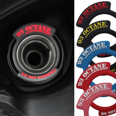 #ad 93 Octane Gas Gasoline Grade Fuel Filler Neck Indicator Indicate Reminder Ring $7.99