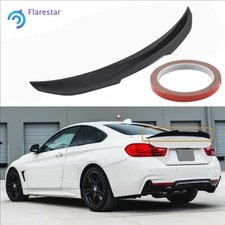 For BMW F32 428 430 435 440 PSM Style Rear Trunk Spoiler Wing Gloss Black