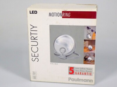 Paulmann 290.42 LED Ø90mm motion ring night light grey with motion detector