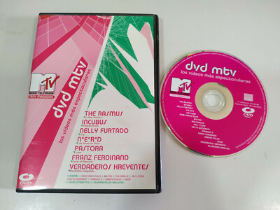 Mtv DVD The Rasmus Incubus Franz Ferdinand Maroon Five Region 2