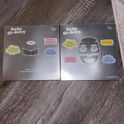 Facemask And Neck mask!Baby Go Dewy Dewy lift