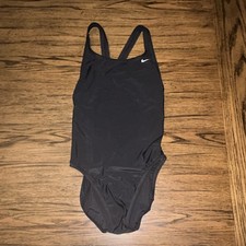 Nike Competitive One Piece Swimwear Women's Black Size 34/WMS 8 UK 12 F40 D38