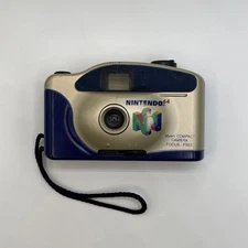 Rare Nintendo 64 Film Camera Promo N64 E3 Promotional Item Gold Blue