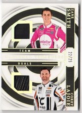 2024 Panini National Treasures Team Duals /25 Zane Smith Corey LaJoie #TD-SMS