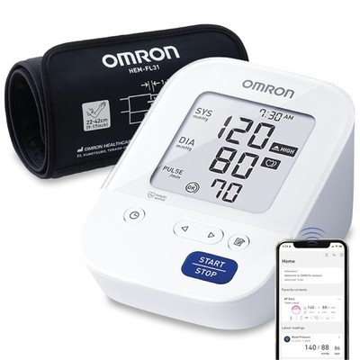 Omron HEM-7156T Digital Blood Pressure Monitor Bluetooth Intelli Wrap Cuff BP
