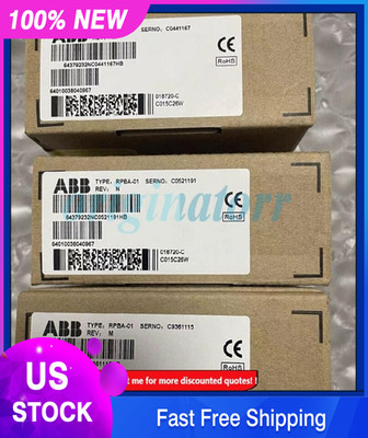 1PC New ABB RPBA-01 Profibus Comm Module RPBA01 Fast Shipping US Free TAX