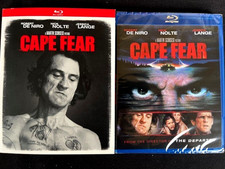 Martin Scorsese's CAPE FEAR-1992 Blu-Ray W/ Slipcover  Features NEW