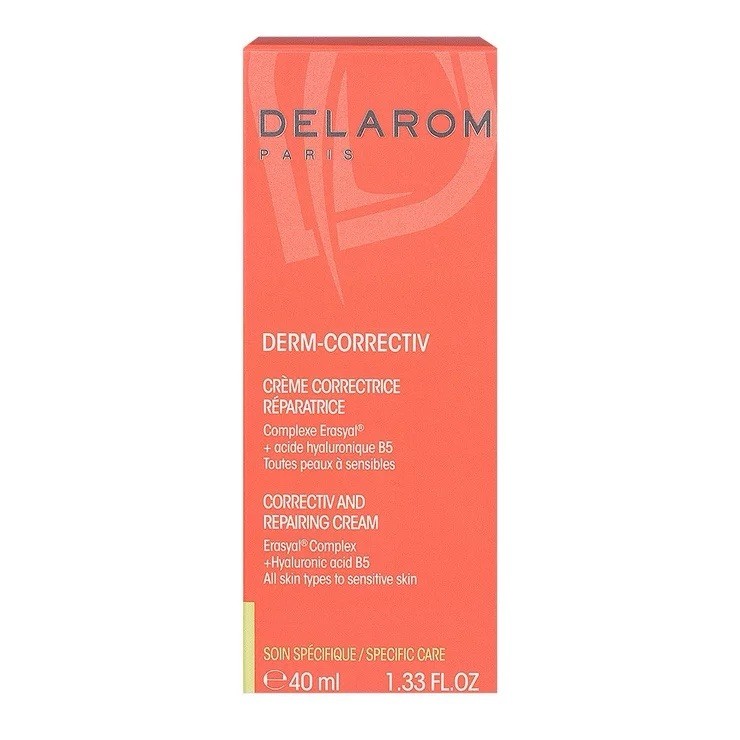 DelaRom Paris Derm Corrective crème pour apaiser le visage après le rasage ou le froid