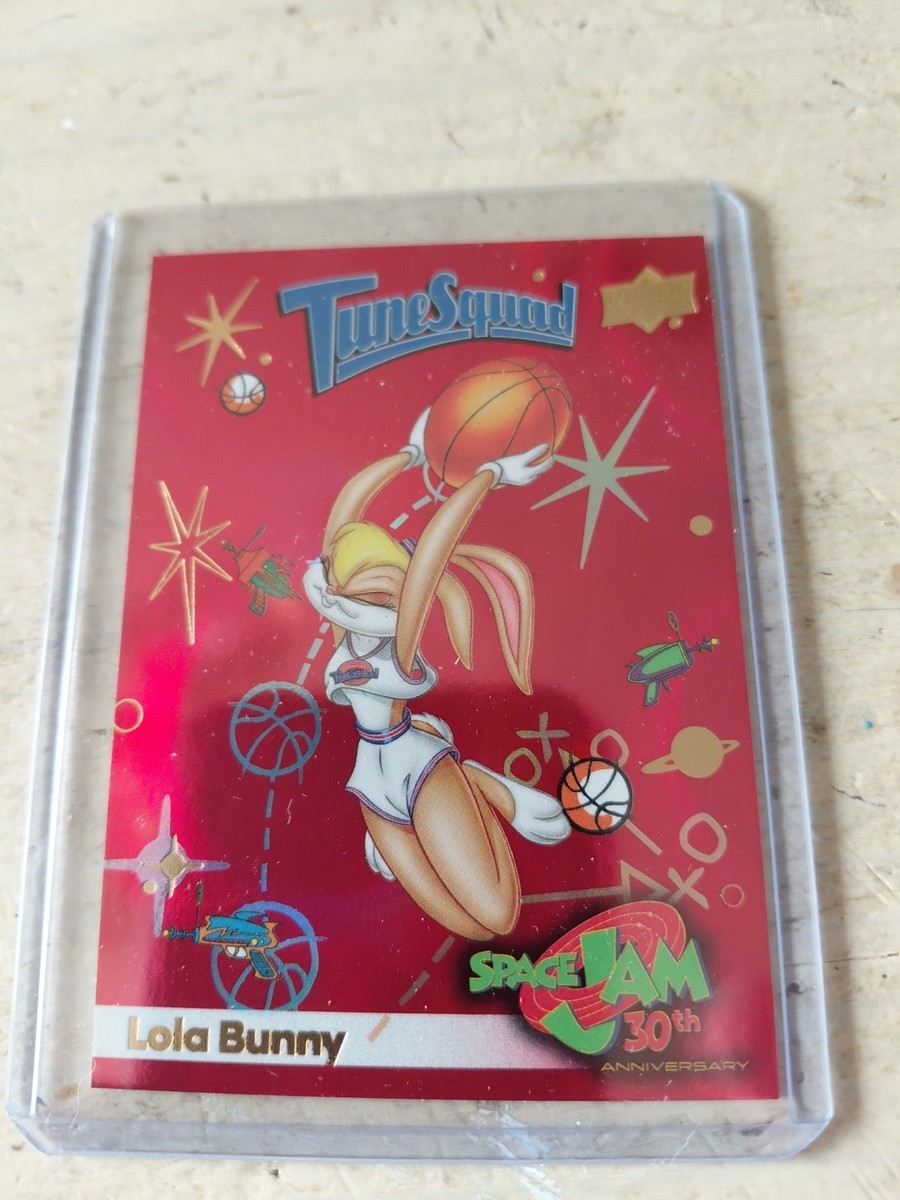UPPERDECK SPACE JAM 30TH ANNIVERSARY RED CHROME LOLA BUNNY. MINT