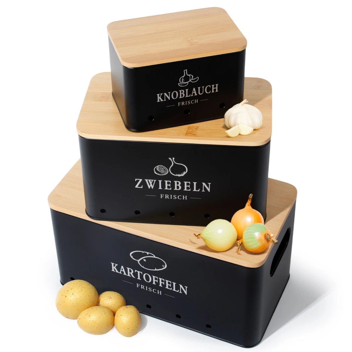 Knoblauch Zwiebeln in Kchen-Vorratsgefe & -Glser online kaufen | eBay.de