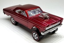 Hot Wheels '65 Red Mercury Comet Cyclone HECHO A MEDIDA SPECTRAFLAME REDLINE