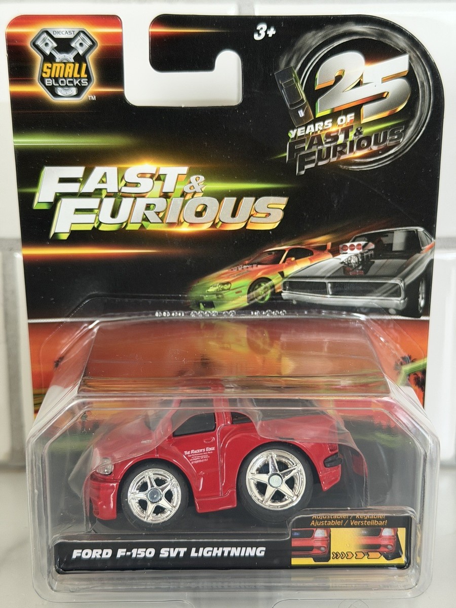 🔥 JADA SMALL BLOCKS FAST & FURIOUS FORD F-150 SVT LIGHTNING FREE