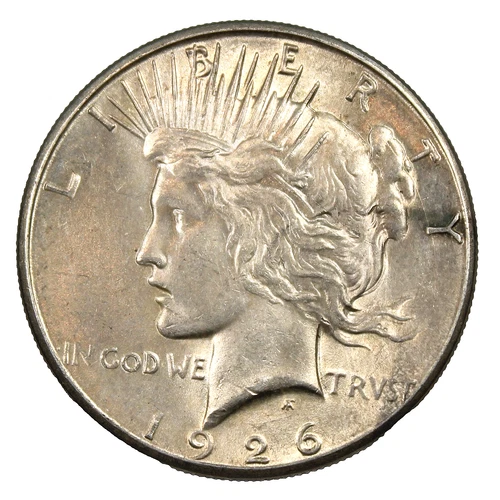 1926 S Peace Dollar - Sharp AU+ !!