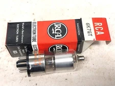 New Unused Metal Base RCA 6K7GT / Old Vintage Ham Radio Tube Receiver Audio Amp