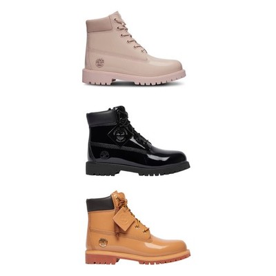 Timberland Premium 6'' Waterproof Patent Leather Boots Brand New  big kids/womens
