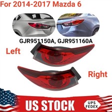 For 2014-2017 Mazda 6 Halogen Rear Tail Light Left Right Tail Light Assemblies For 2014-2017 Mazda 6 Halogen Rear Tail Light Left Right Tail Light Assemblies