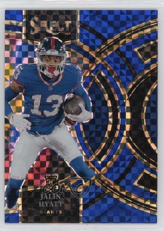 2023 Panini Select Premier Level Blue Prizm /149 Jalin Hyatt #173 Rookie RC 1n8t