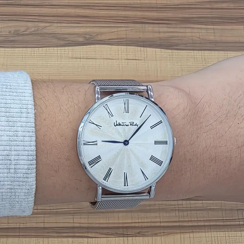 Valentino Rudi Men's Mesh Watch, Lightly Used