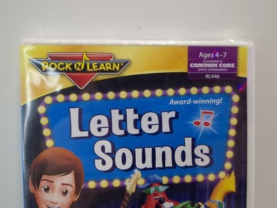 Rock N Learn: Letter Sounds (DVD, 2015) • Brand New Sealed