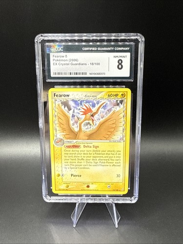 Fearow δ graded CGC 8 for sale on eBay