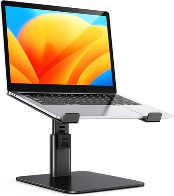 Laptop Ständer, 8 Höhenverstellbar Aluminium Kühlpads Laptop Stand, 10-16 Zoll