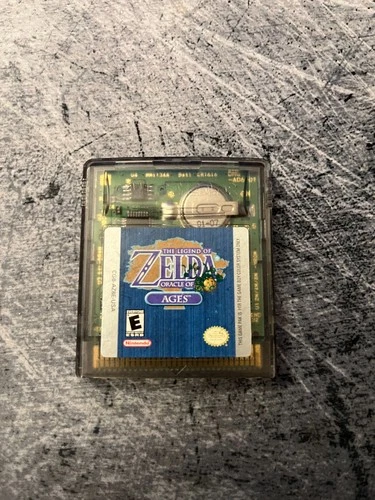 Legend of Zelda Oracle of Ages (Nintendo Game Boy Color, 2001) TESTED