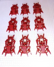 9 Bionicle Lego 53542 Foot Toa Inika Clawed Dark Red Genuine Lego retired Hero