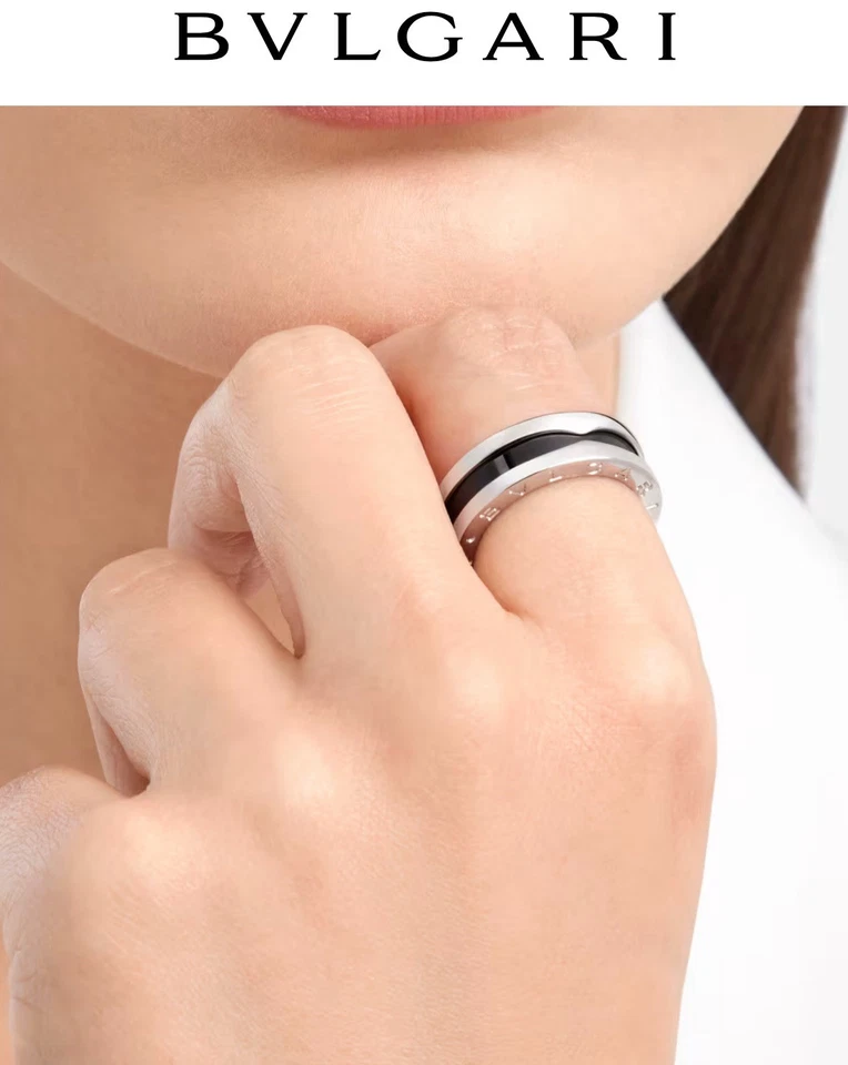 BVLGARI - Anillo de plata y cerámica (Save The Children) Foto 3 de 4