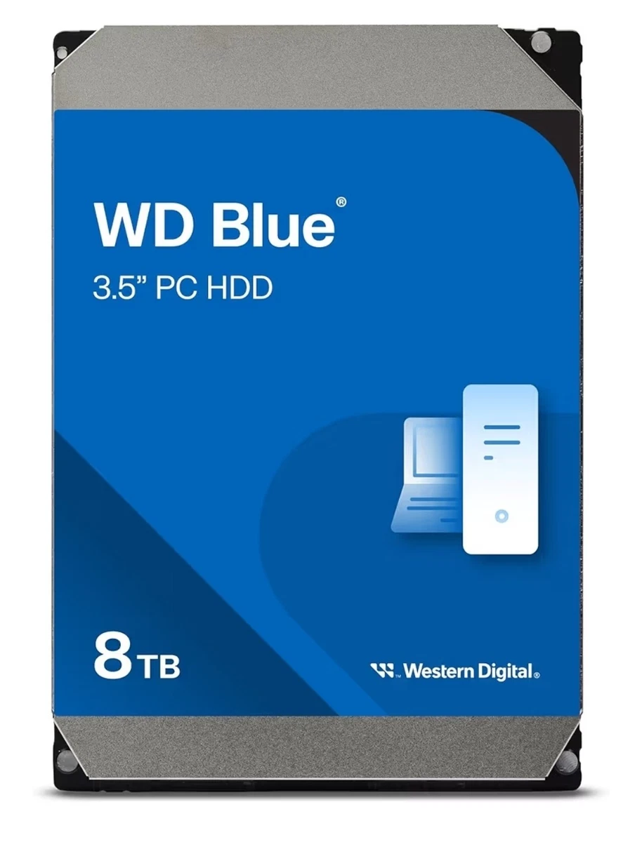 Western Digital SATA III 8 TB Internal Hard Disk Drives for sale