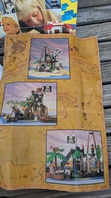 1989 LegoLand #6270 Lego Forbidden Island Pirates Instructions & Idea Book # 250