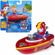 New Nickelodeon PAW PATROL SwimWays Marshall Wind Up Rescue Boats