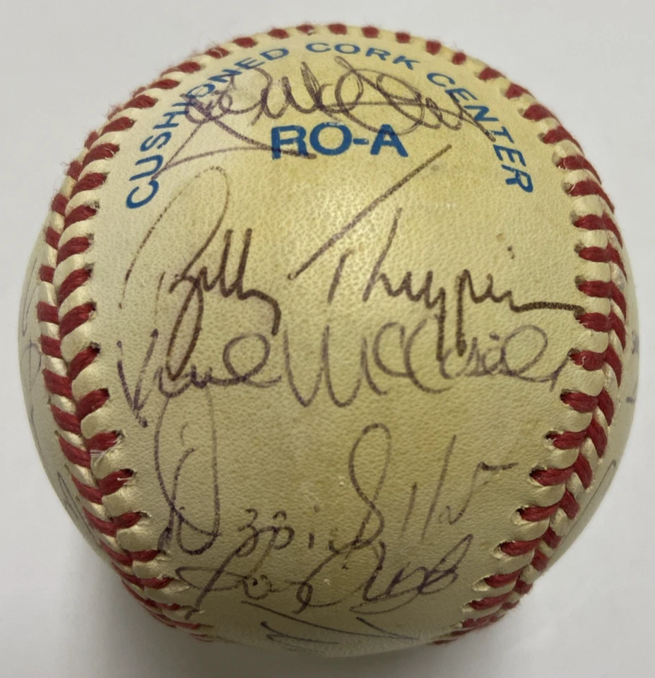 1993 Chicago White Sox Team Signed Baseball Bo Jackson George Bell Ozzie Guillen - Image 3 of 4