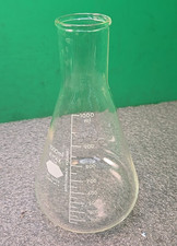 Kimax 26500-1000 mL Erlenmeyer Flask USED | 26500-1l 