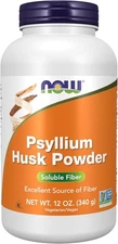 NOW Foods Supplements, Psyllium Husk Powder, Non-GMO Project Verified, Soluble