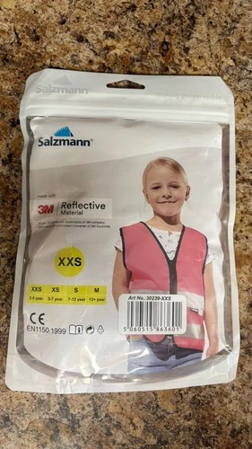 Salzmann 3M Reflective Safety Vest - Kids XXS/2-5 Years - product listing photo