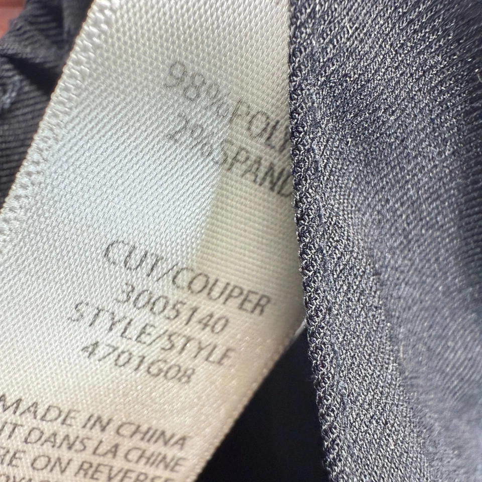 Pantalones cortos de pierna ancha Max Studio London para mujer de tiro alto negros talla XS Foto 3 de 4