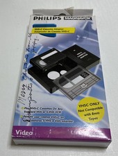 Philips Magnavox VHS-C Video Tape Adapter PM61300 Play Compact VCR