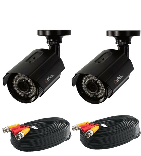Q-See QSDS14273X8 Day & Night Color CCD Camera 8 Pack Camera w