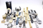 25 x Vintage Gents Quartz Wristwatches Not Tested inc Rotary, Seiko, Pulsar etc