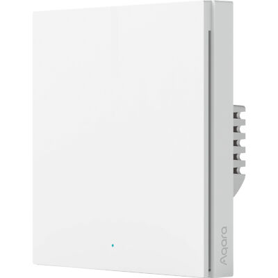 Aqara Smart Wall Switch H1 - eine Wippe mit Neutralleiter, Taster, weiß
